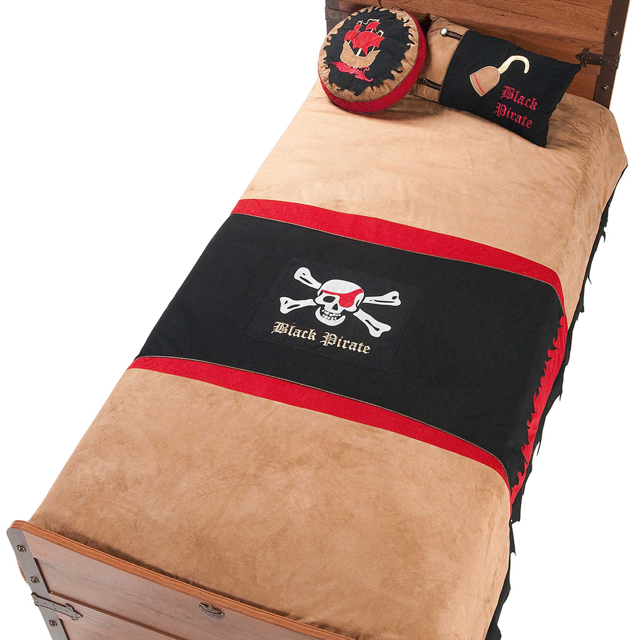 Pirate Brown Twin Comforter Set